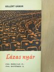 Gellért Gábor - Lázas nyár [antikvár]