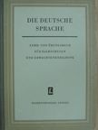 Dr. R. Hentzschel - Die Deutsche Sprache [antikvár]