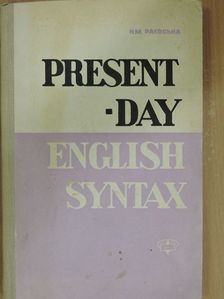 N. M. Raevszka - Present-Day English Syntax [antikvár]
