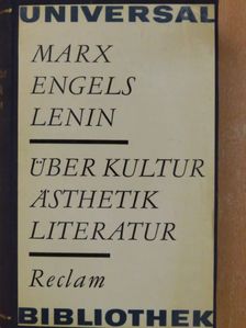 Engels - Über Kultur, ästhetik, literatur [antikvár]