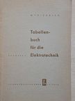Wilhelm Friedrich - Tabellenbuch für die Elektrotechnik [antikvár]
