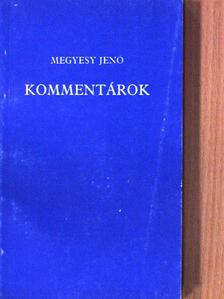Megyesy Jenő - Kommentárok [antikvár]