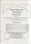 Dr. Parádi József - Rendvédelemtörténeti Hírlevél 2003/I.-II. [antikvár]