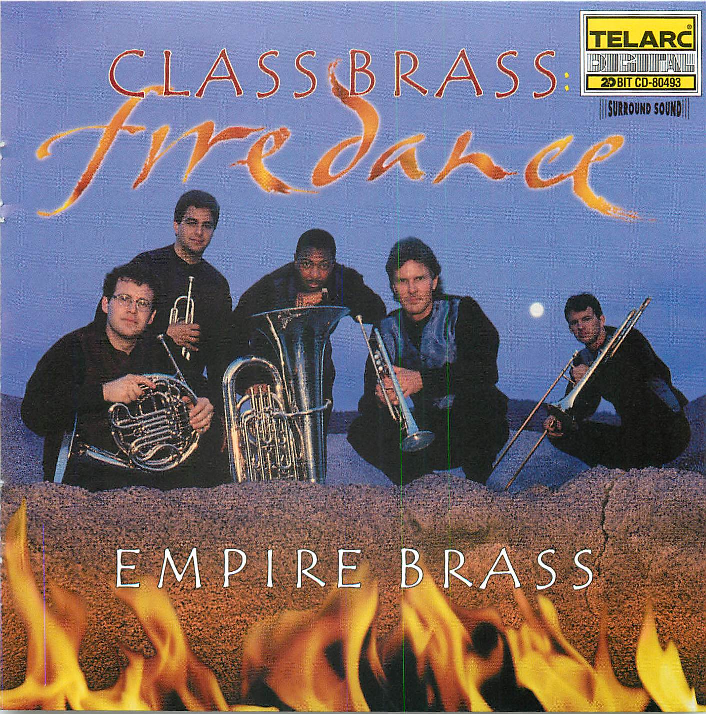 RAVEL, BEETHOVEN, HOLST, CASTELLO - CLASS BRASS:FIREDANCE CD EMPIRE BRASS