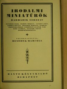 Babits Mihály - Irodalmi miniatürök III. [antikvár]