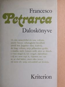 Francesco Petrarca - Francesco Petrarca daloskönyve [antikvár]