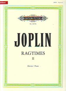 JOPLIN, SCOTT - RAGTIMES II FÜR KLAVIER URTEXT (E.KLEMM)