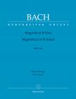 J. S. Bach - MAGNIFICAT IN D-DUR BWV 243 KLAVIERAUSZUG URTEXT (EDUARD MÜLLER)