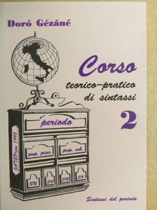 Doró Gézáné - Corso Teorico-Pratico di Sintassi 2. [antikvár]