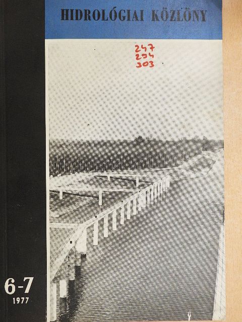 Aujeszky Géza - Hidrológiai Közlöny 1977. június-július [antikvár]
