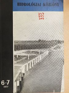 Aujeszky Géza - Hidrológiai Közlöny 1977. június-július [antikvár]