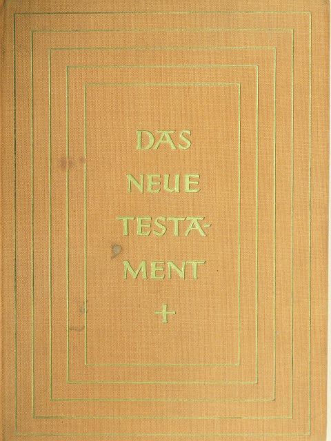 Das Neue Testament und die Psalmen (gótbetűs) [antikvár]