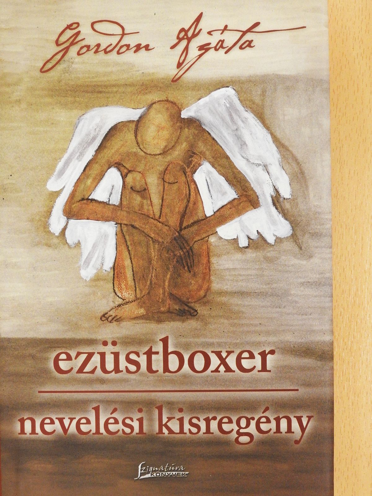 Gordon Agáta - Ezüstboxer/Nevelési kisregény (dedikált példány) (Fábry Sándor könyvtárából) [antikvár]