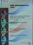 Bernd Schroeder - Vier Kurzhörspiele 1987 [antikvár]