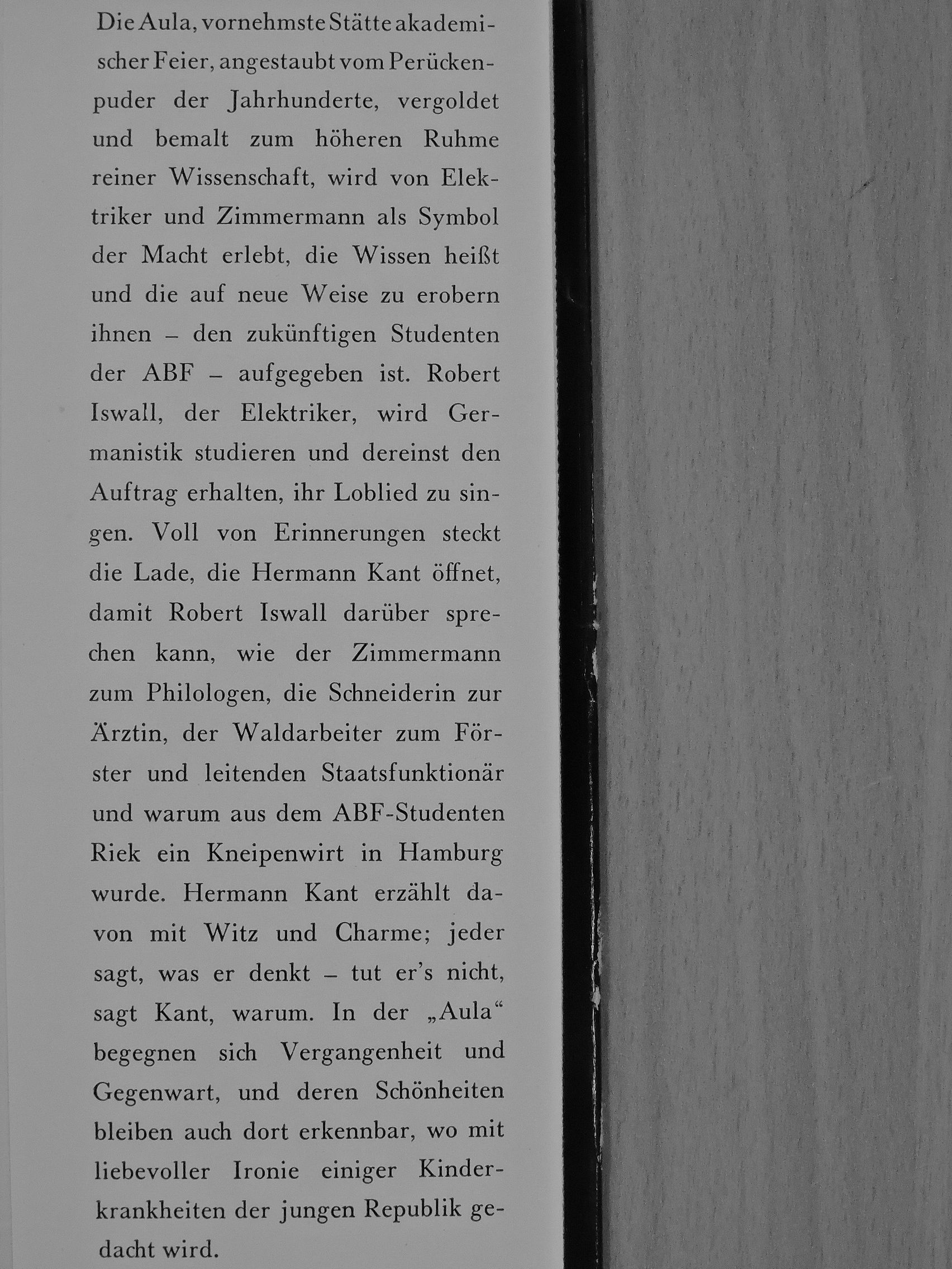 Hermann Kant - Die aula [antikvár]