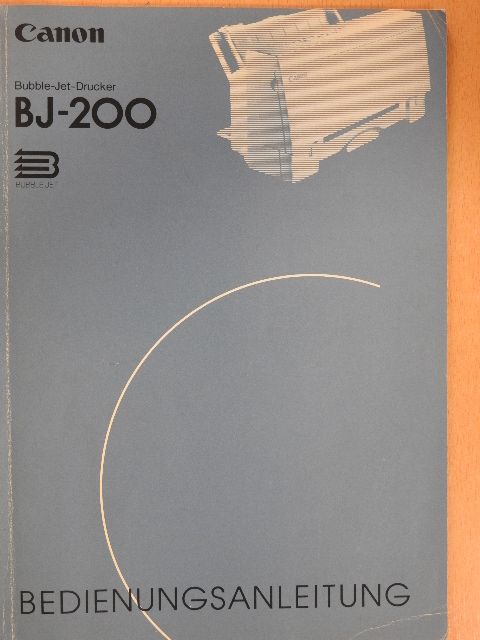 Canon BJ-200 Bubble-Jet-Drucker [antikvár]