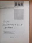 Dr. Marián Miklós - Online elérhető szabadalmi adatbázisok [antikvár]