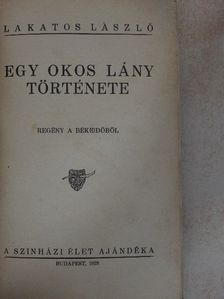 Lakatos László - Egy okos lány története [antikvár]