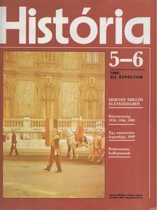 Glatz Ferenc - História 1990/5-6 [antikvár]