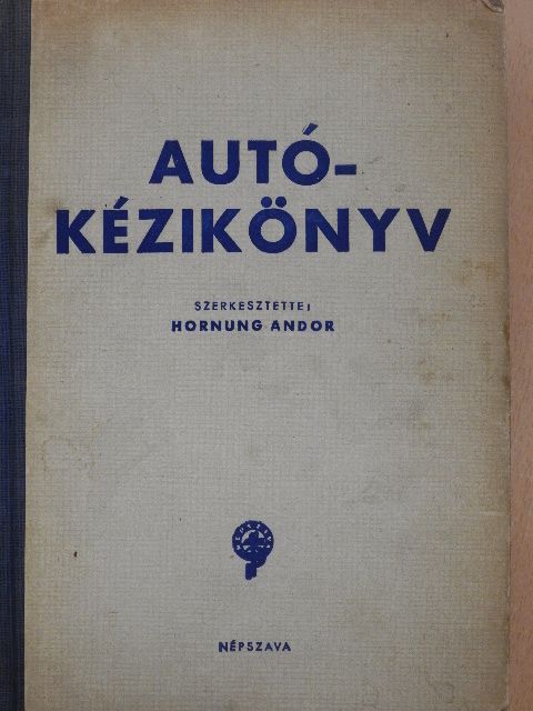 Autó-kézikönyv [antikvár]