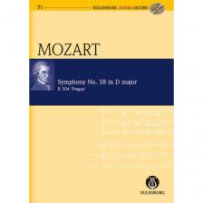 MOZART, W,A, - SYMPHONY NO.38 IN D MAJOR KV 504 `PRAGUE` POCKET SCORE + CD (R.CLARKE)