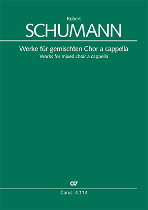 Schumann Róbert - WERKE FÜR GEMISCHTEN CHOR A CAPPELLA