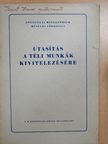 Utasítás a téli munkák kivitelezésére [antikvár]