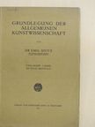 Dr. Emil Utitz - Grundlegung der Allgemeinen Kunstwissenschaft I. [antikvár]