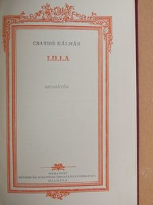 Csathó Kálmán - Lilla/Te csak pipálj, Ladányi [antikvár]