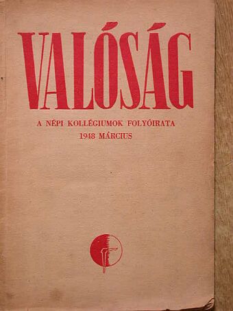 Arató Endre - Valóság 1948. március [antikvár]
