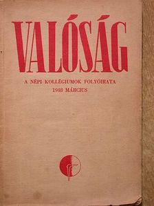 Arató Endre - Valóság 1948. március [antikvár]
