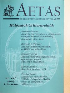 Andrew Godley - Aetas 2005/1-2 [antikvár]
