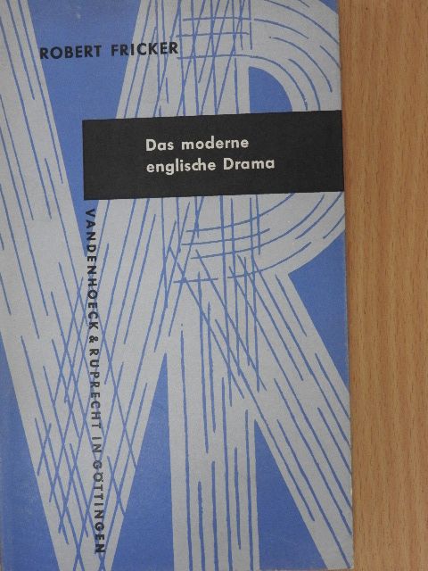 Robert Fricker - Das moderne englische Drama [antikvár]