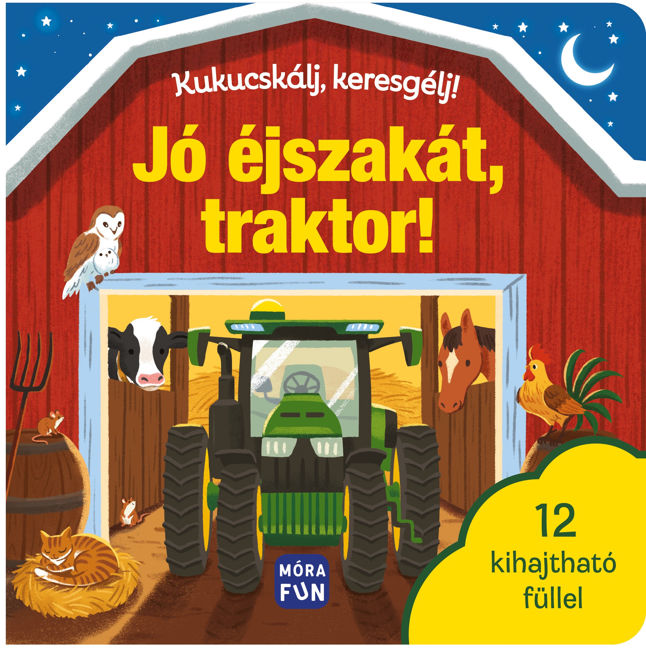 Kukucskálj, keresgélj! - Jó éjszakát, traktor! (Cottage Door Press)