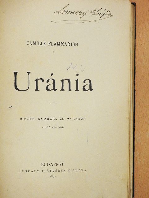 Camille Flammarion - Uránia [antikvár]
