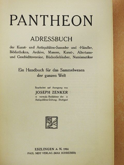 Pantheon [antikvár]