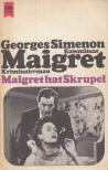 Georges Simenon - Maigret hat Skrupel [antikvár]