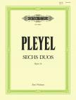 PLEYEL - 6 DUOS OP. 24 FÜR 2 VIOLINEN