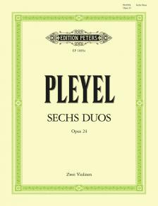 PLEYEL - 6 DUOS OP. 24 FÜR 2 VIOLINEN