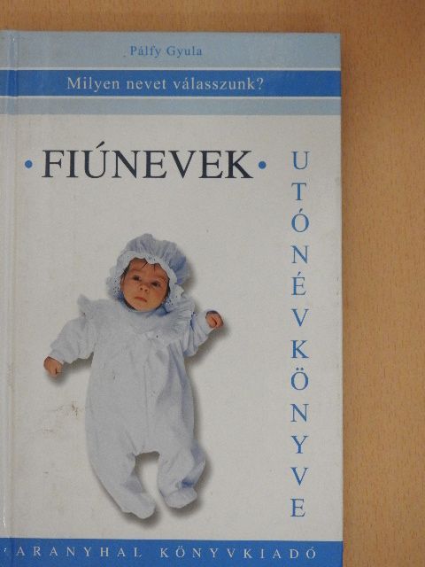 Pálfy Gyula - Fiúnevek utónévkönyve [antikvár]