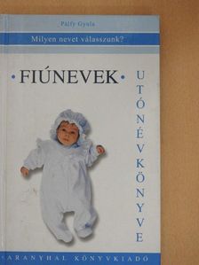 Pálfy Gyula - Fiúnevek utónévkönyve [antikvár]