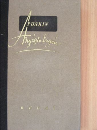 Puskin Sándor - Anyégin Eugén [antikvár]