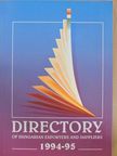Directory of Hungarian Exporters and Suppliers 1994/95 [antikvár]