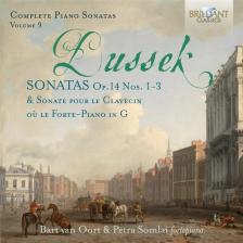 DUSSEK - SONATAS OP.14 NOS. 1-3 CD OORT, SOMLAI