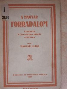 Magyar Lajos - A magyar forradalom [antikvár]