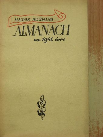 Jankovich Ferenc - Magyar irodalmi almanach az 1941. évre [antikvár]