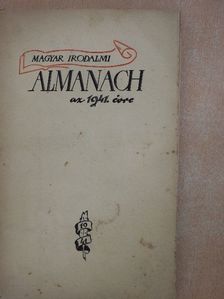 Jankovich Ferenc - Magyar irodalmi almanach az 1941. évre [antikvár]
