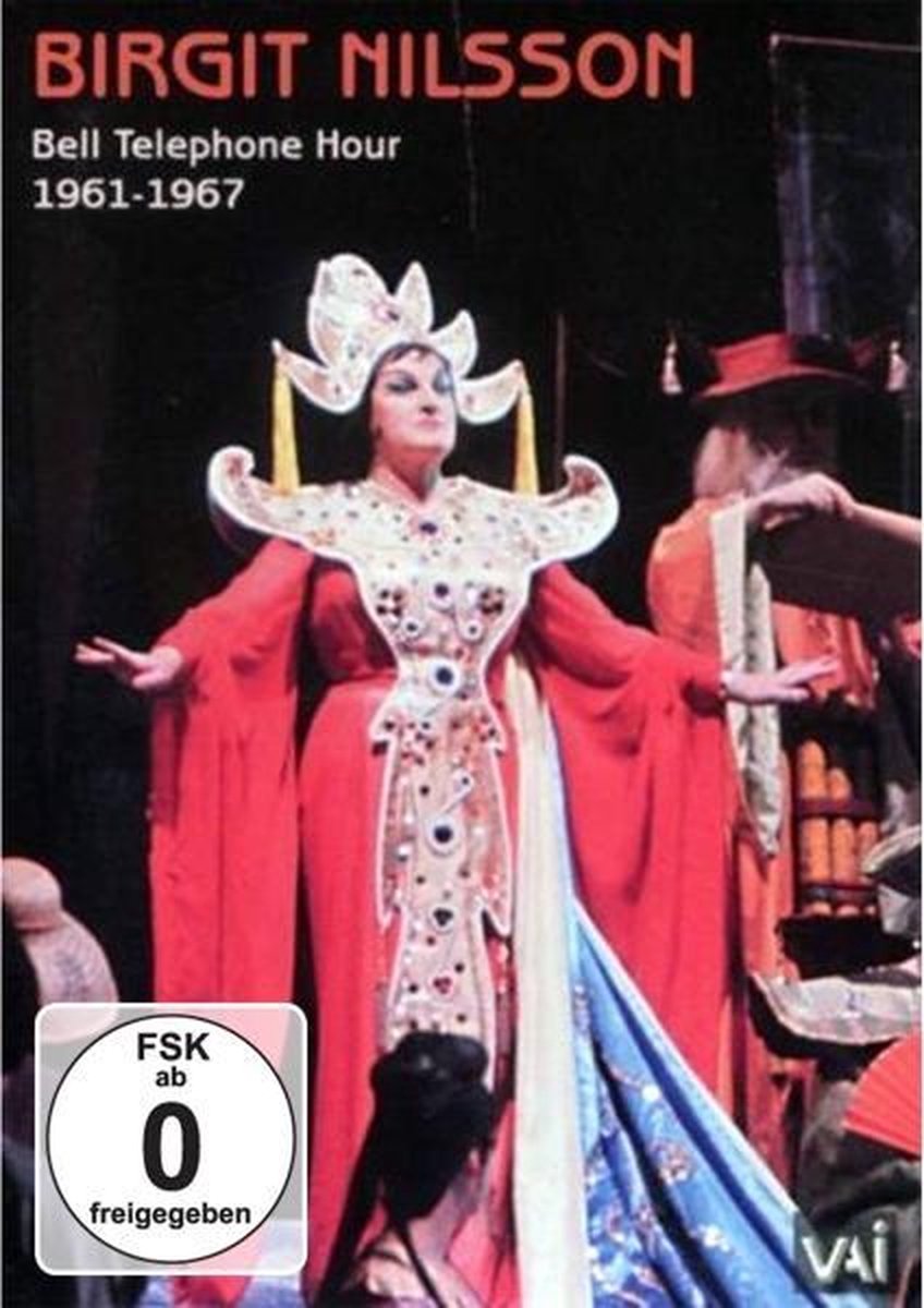 PUCCINI, WAGNER, HANDEL, ROSSINI, VERDI - BIRGIT NILSSON - BELL TELEPHONE HOUR 1961-1967 DVD