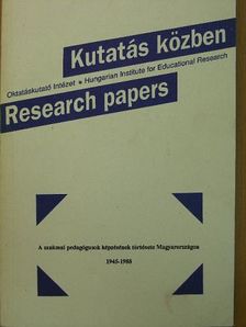 Ballér Endre - A szakmai pedagógusok képzésének története Magyarországon 1945-1988 [antikvár]