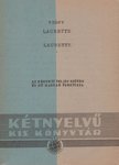 Alfred de Vigny - Laurette ou le cachet rouge / Laurette avagy a vörös pecsét [antikvár]
